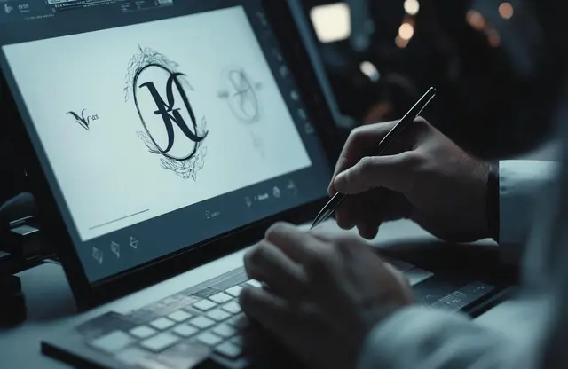 Graphic designer working on a logo for a luxury brand | Synapse Blog