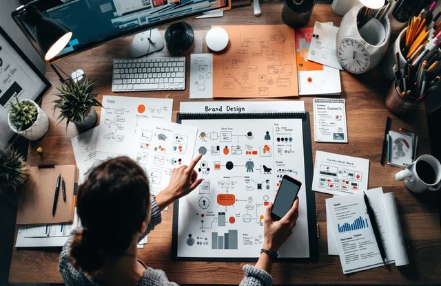 Core design elements like logo, fonts, and colors that define every brand style guide | Synapse Blog