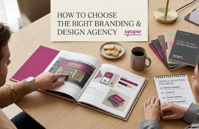 Key things to look for when choosing a branding and design agency for your business | Synapse Blog